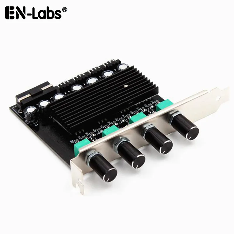 EN-Labs EN-Labs PCITX3CO4D 4-Channel Fan Speed Controller internal power cable — product photo