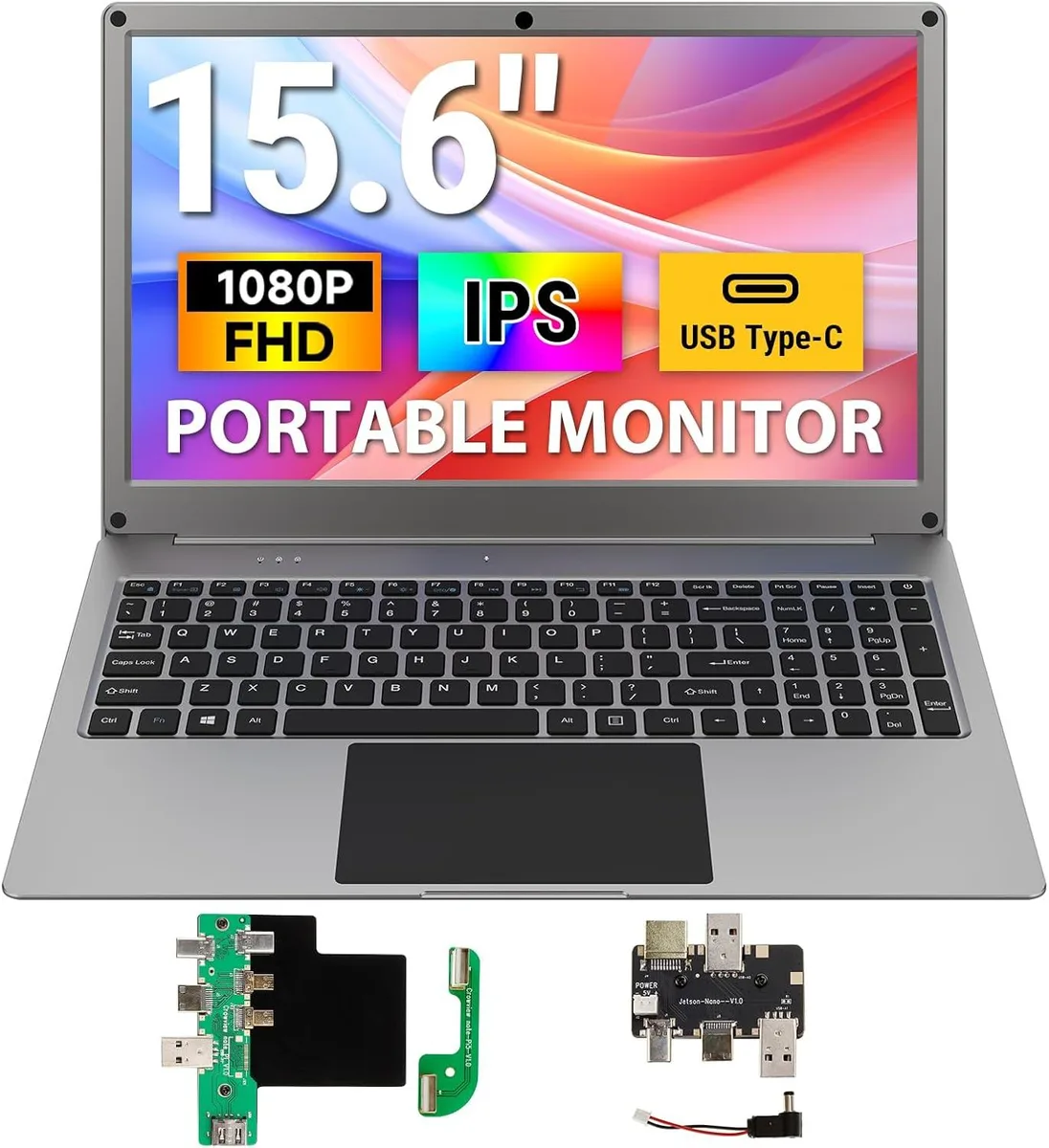 BFKK BFKK 15.6 inch Lapdock Monitor with Keyboard and Battery — product photo