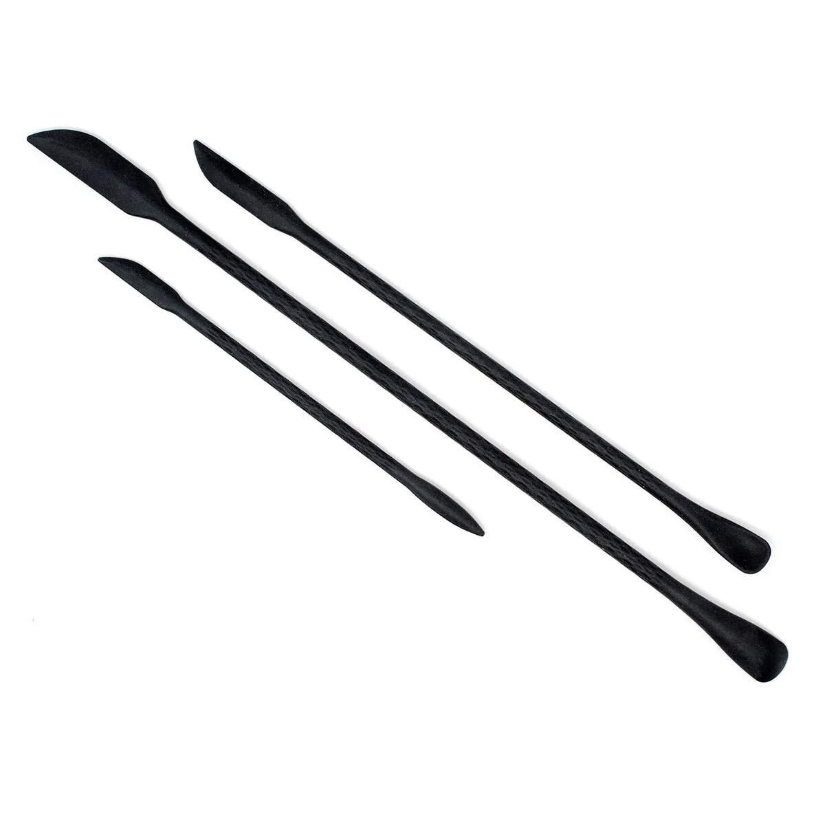Norpro Norpro 3147 Mini Silicone Spatula Set of 3 Black — product photo