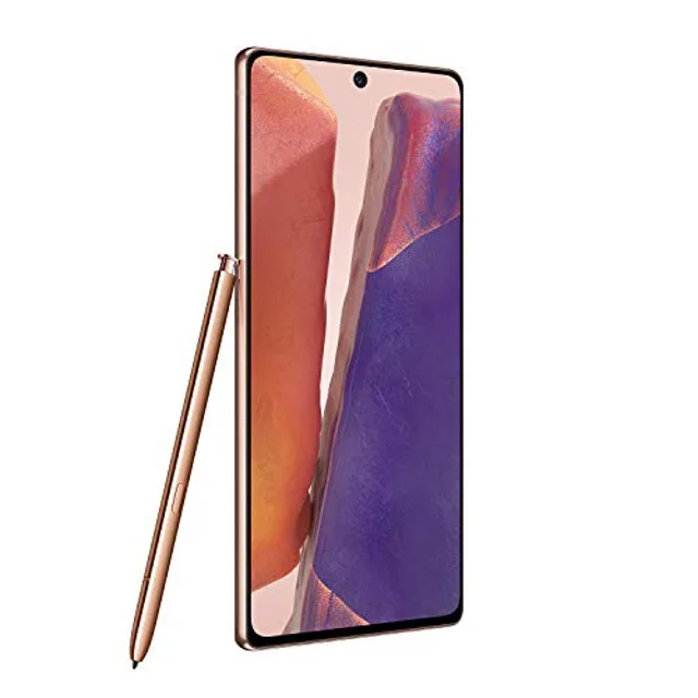 SAMSUNG SAMSUNG Galaxy Note 20 5G 128GB Mystic Bronze cell phones - no contract — product photo