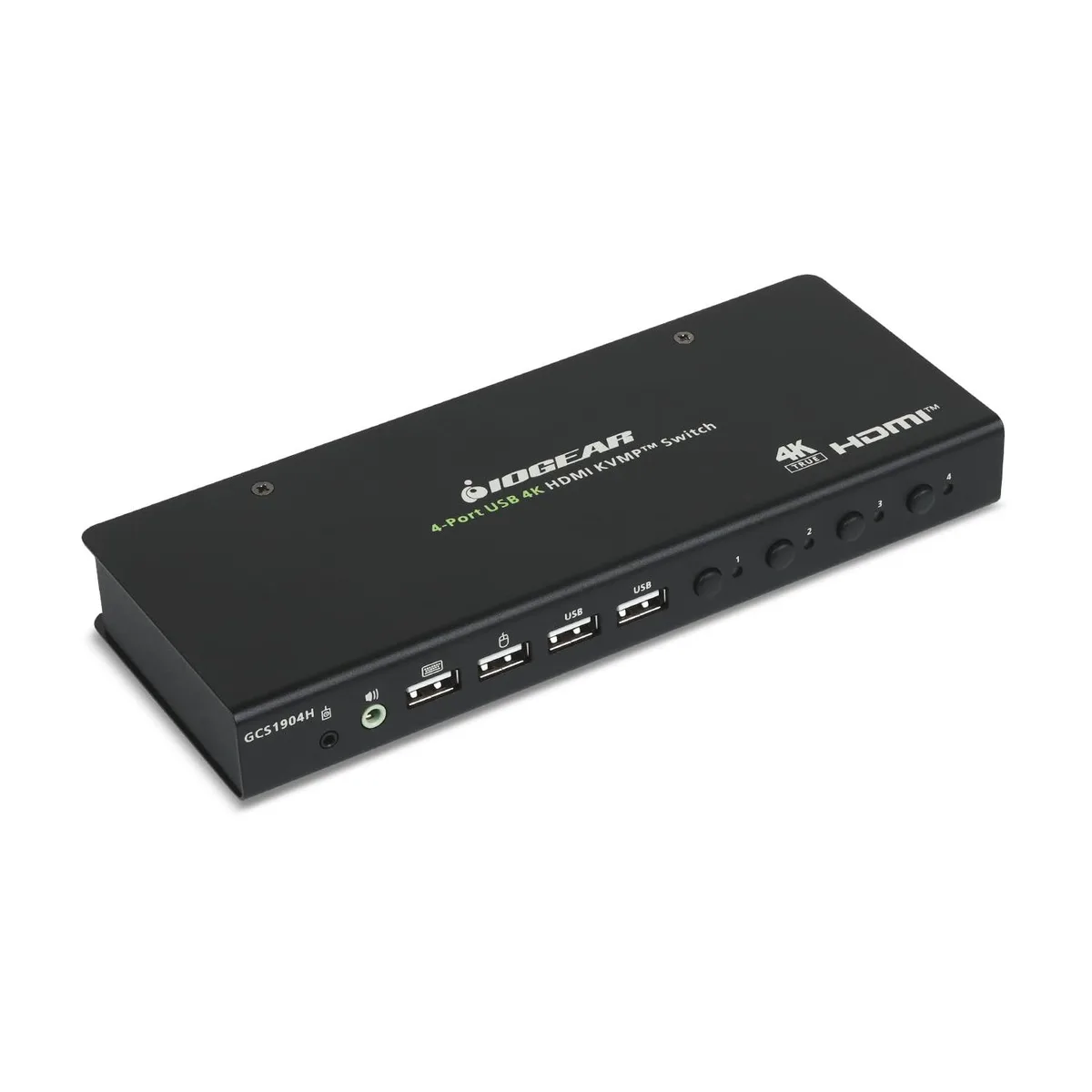 IOGEAR IOGEAR GCS1904H 4-Port 4K KVM Switch 2 in 1 accessory — product photo