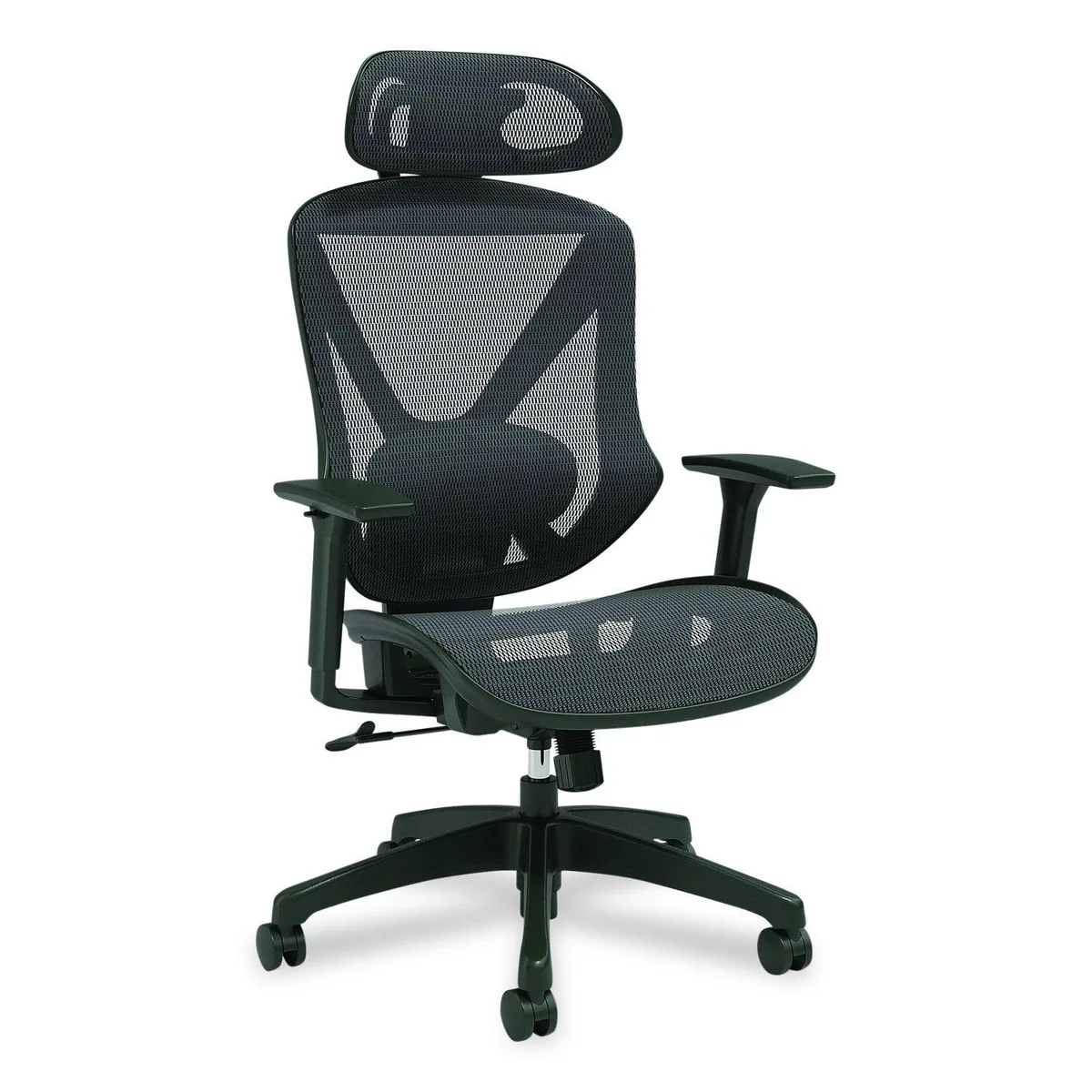 Alera Alera Taunton Mesh Task Chair ALETN41BME18 Black 275lb 17.44-20.98in — product photo