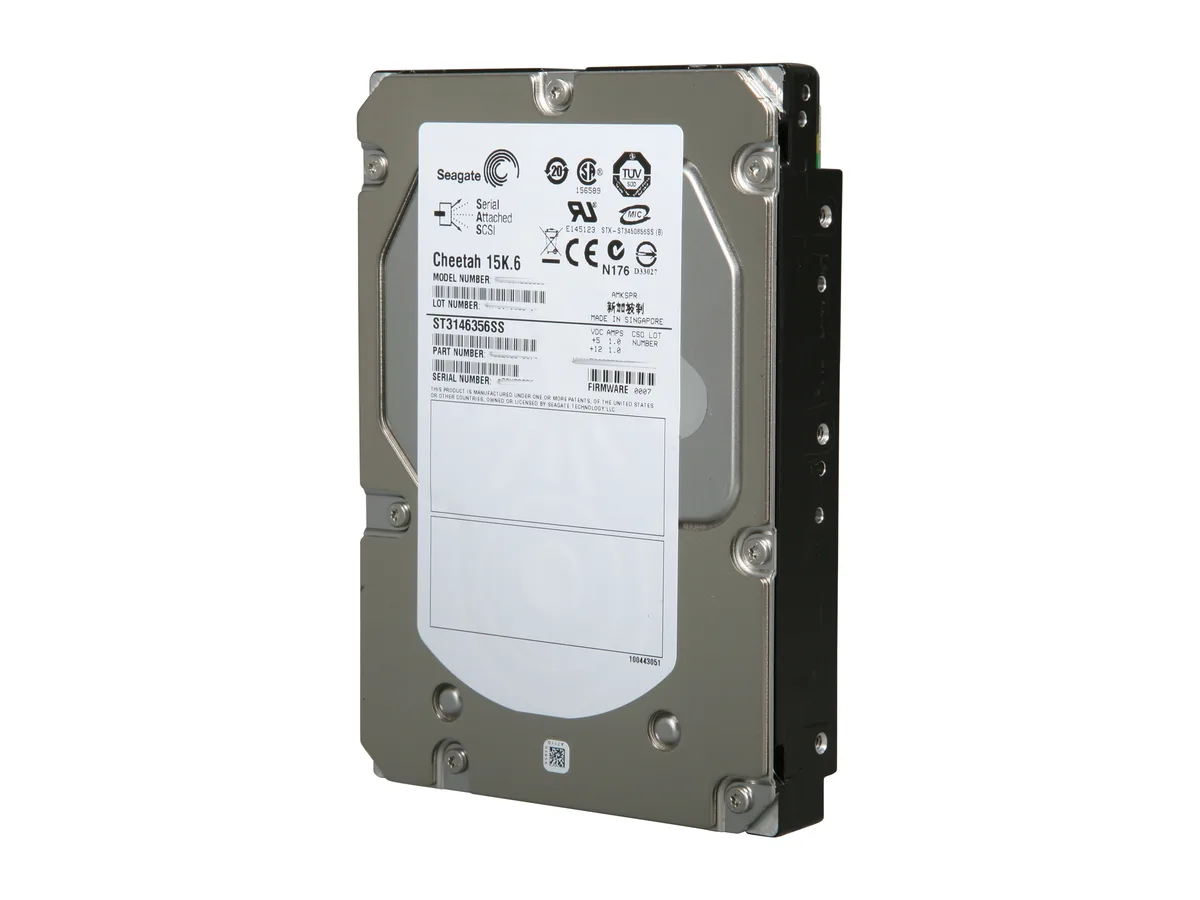 Seagate Seagate Cheetah 15K.6 ST3146356SS 146GB 15000 RPM 16MB SAS 3Gb/s 3.5" internal hard drive — product photo