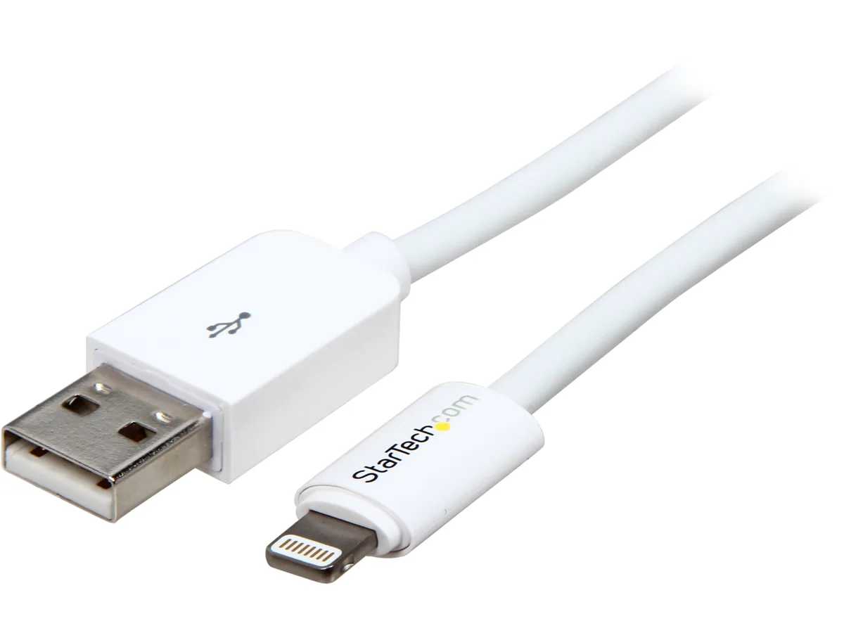 STARTECH STARTECH USBLT3MW 3m White Lightning Cable — product photo