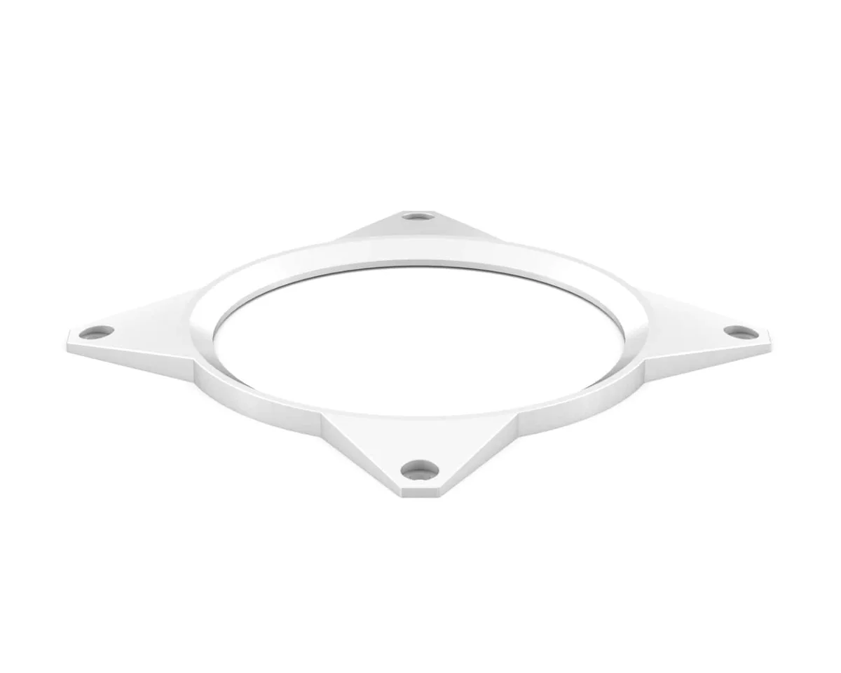 PrimoChill PrimoChill 120mm Aluminum Fan Cover SX Sky White diy cooling — product photo