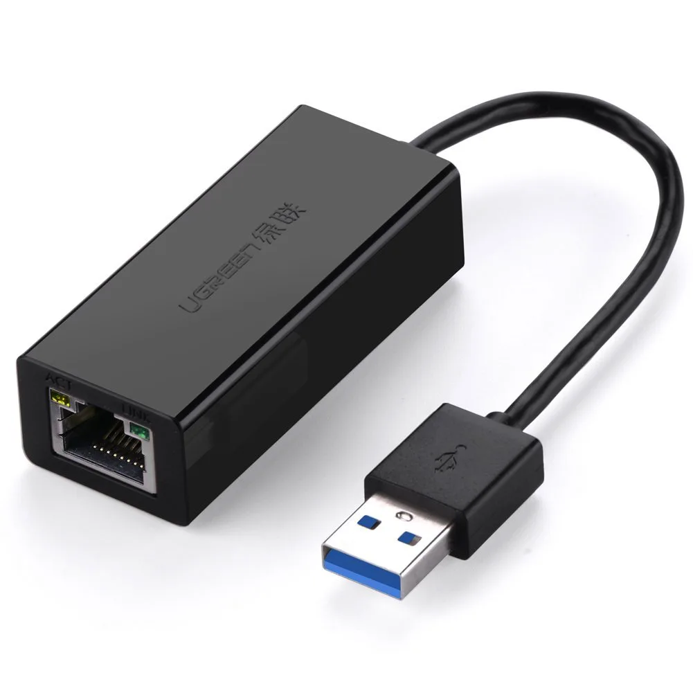 TeKit TeKit 20256 USB 3.0 to RJ45 Gigabit Ethernet Adapter White 0.5 ft — product photo
