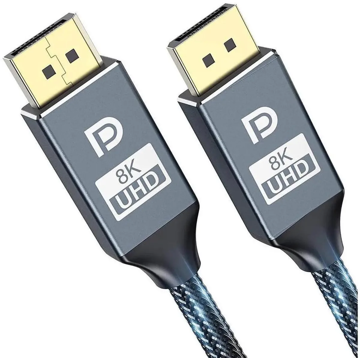 SMUGDESK SMUGDESK DisplayPort 1.4 cable 2M 6.6ft 8K@60Hz 4K@144Hz HBR3 32.4Gbps — product photo
