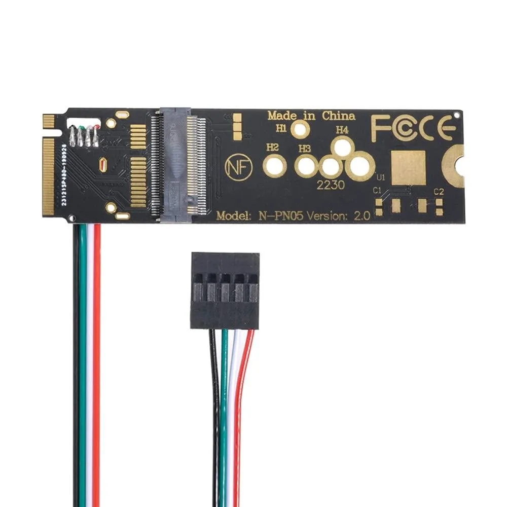 LORDWORLD LORDWORLD NGFF A/E-Key to M.2 Key-M NVME Adapter AX200 — product photo