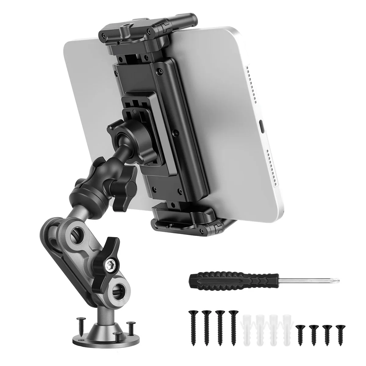 ARENTI ARENTI 2 in 1 Accessory Tablet Mount 360 Rotation 4.7-12.9 inch 4.4 b Load — product photo