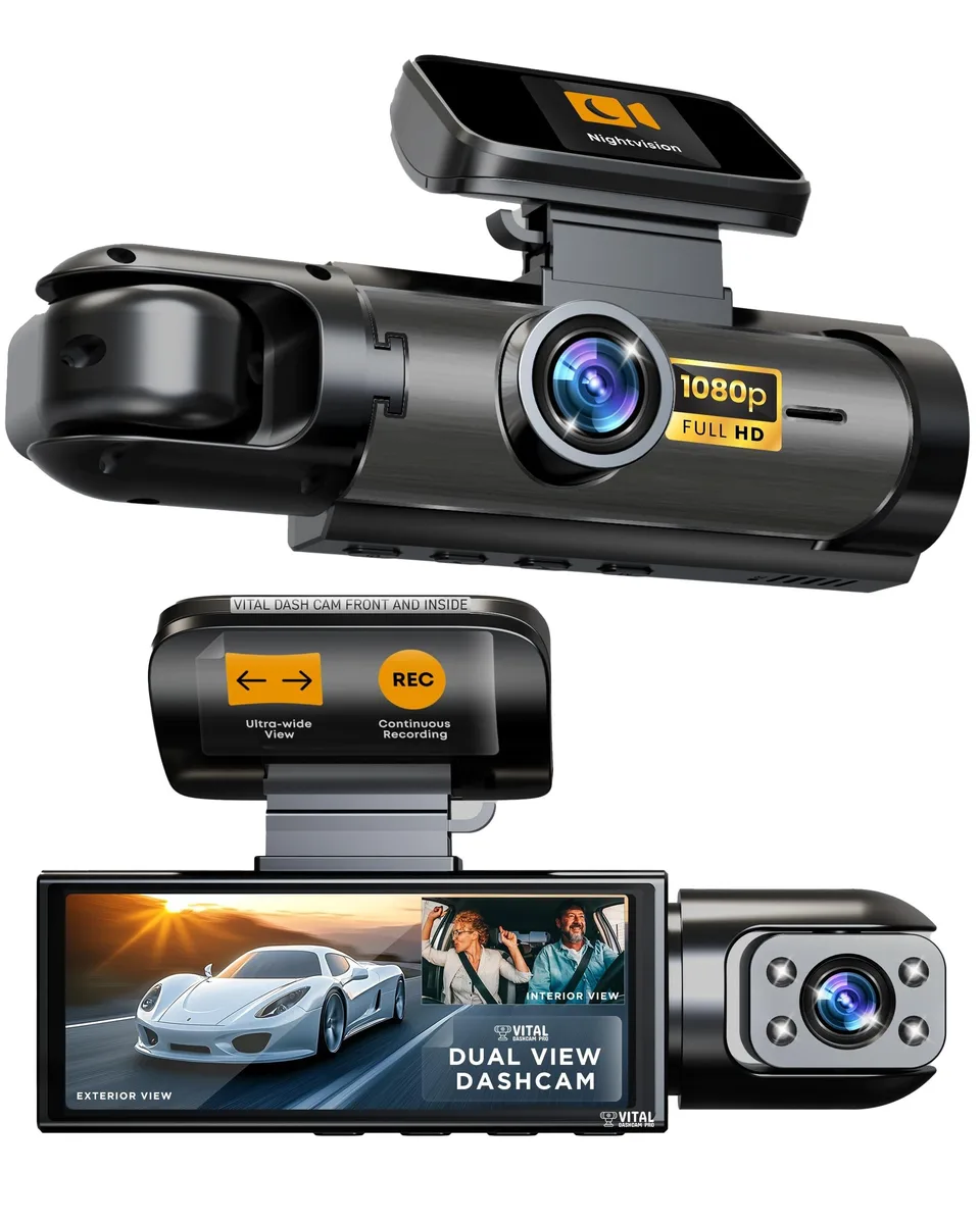 Alphacool Alphacool Vital Dash Cam Pro 2026 FHD 1920/1080p 2 in 1 accessory — product photo