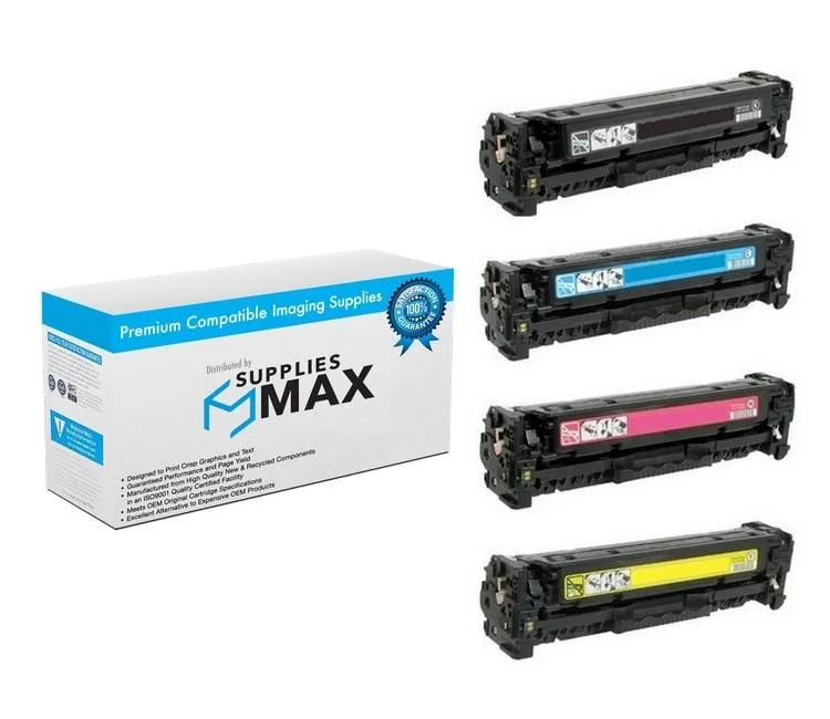 SuppliesMax SuppliesMax CRG-118MP Toner Cartridge Combo Pack (BK/C/M/Y) — product photo