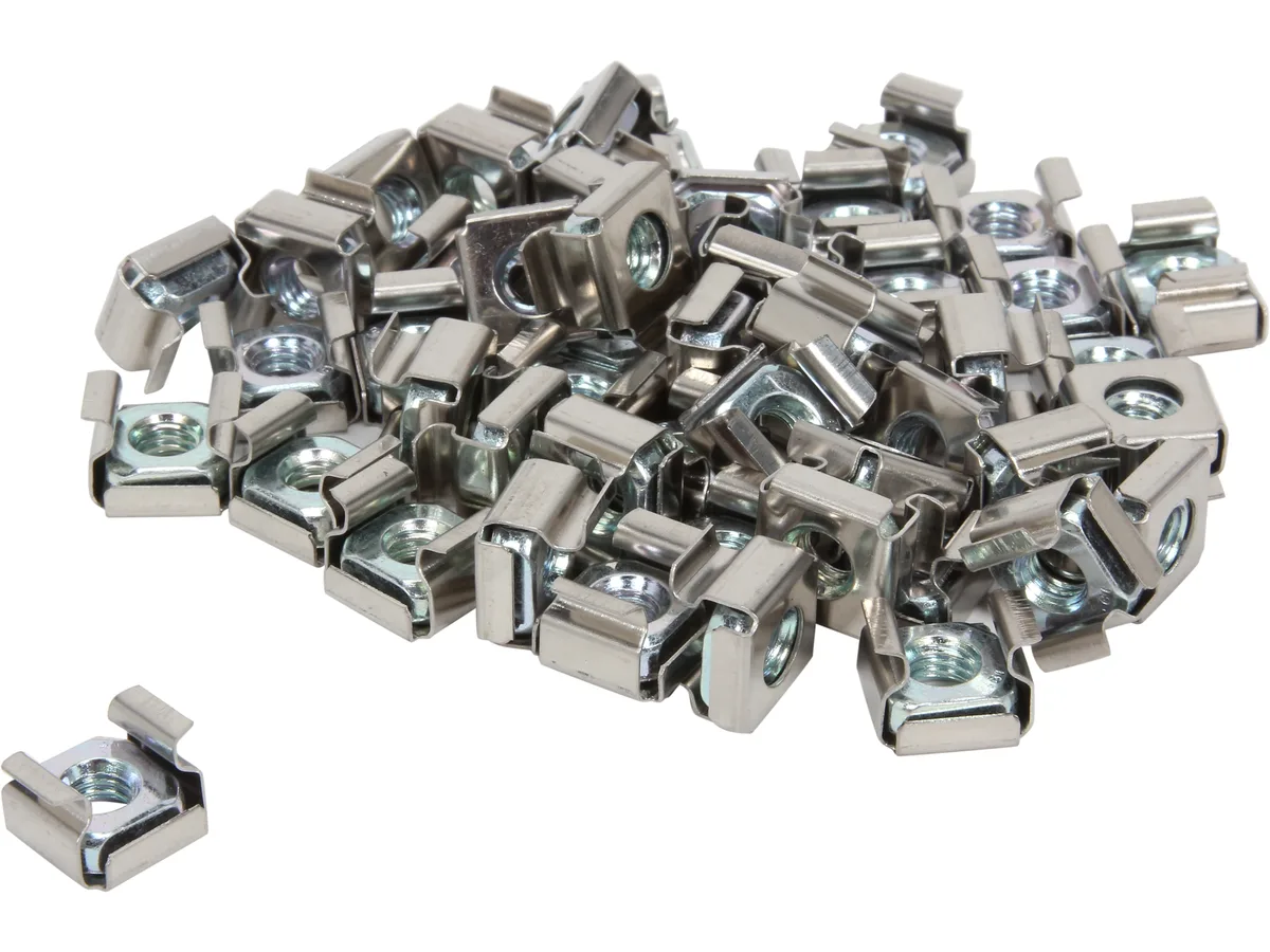 STARTECH STARTECH CABCAGENUTS6 50 M6 Cage Nuts server accessory — product photo