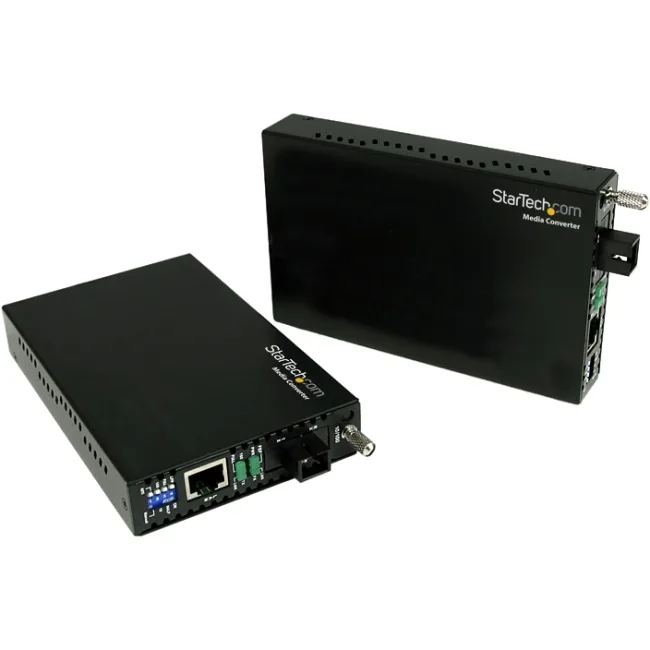 STARTECH STARTECH ET90110WDM2 10/100 Mbps WDM Media Converter Kit SC 20km — product photo