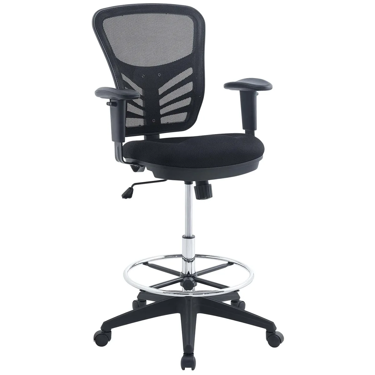 LexMod LexMod Articulate Drafting Chair WL-02438-MW office furniture — product photo