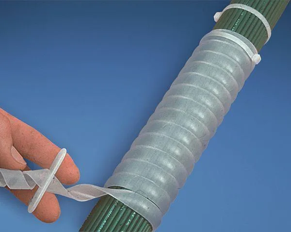 Panduit Panduit T50F-C Spiral Wrap 100 ft Polyethylene Off White 4 in Max Bundle — product photo