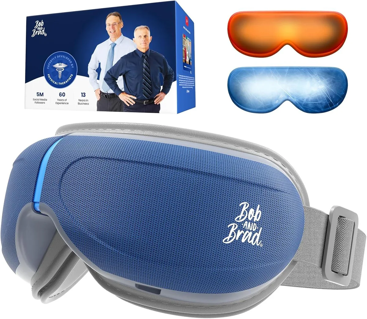 Bob and Brad Bob and Brad KS-3700B Eye Massager Blue Voice Control — product photo