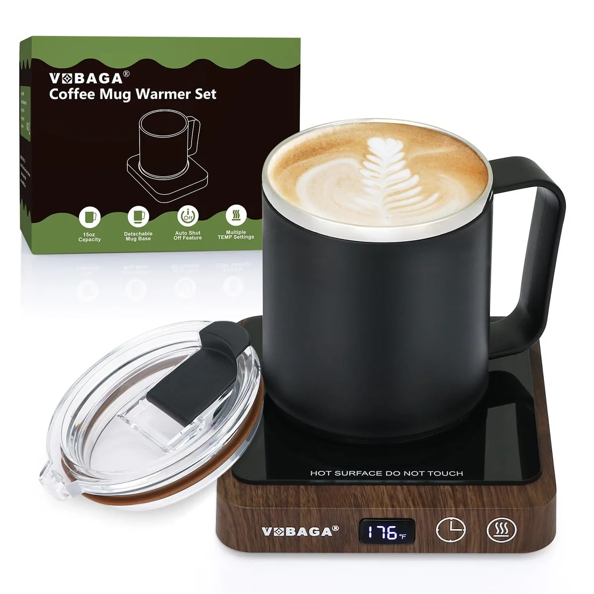 Xpersoul Warmer 15 oz Mug Set 5 Temp 165°F 1200 W — product photo