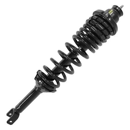 Unity rear right strut assembly, metallic finish, preassembled with coil spring and mount
