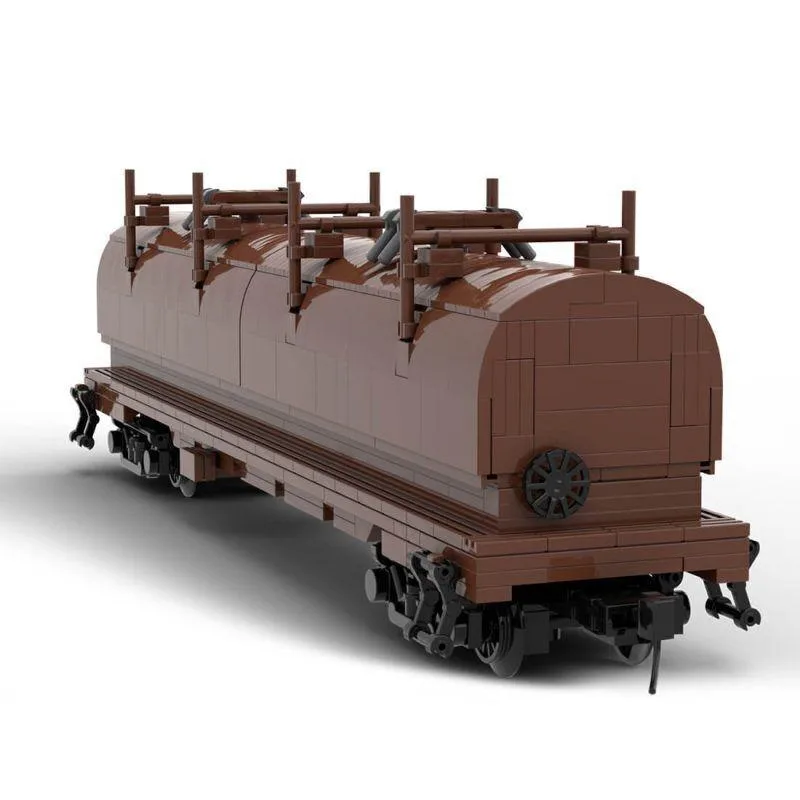 ZITIANYOUBUILD ZITIANYOUBUILD MOC-137473 Coil Car Conrail Retro Train 966 Parts — product photo