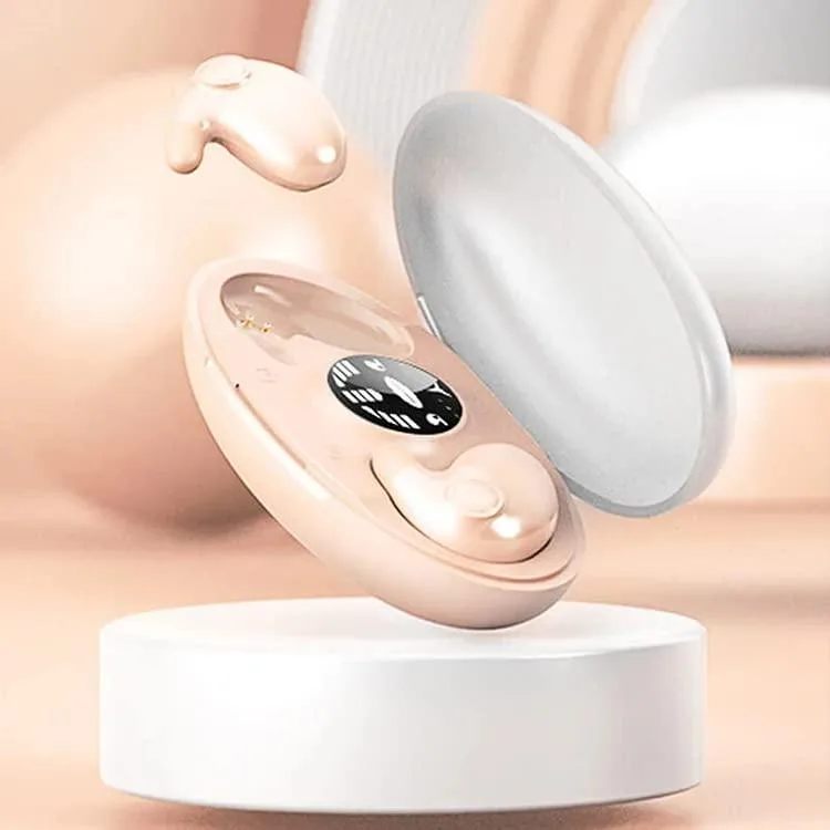 TROPRO TROPRO Invisible Sleep Wireless Earbuds Pink Bluetooth 5.3 — product photo