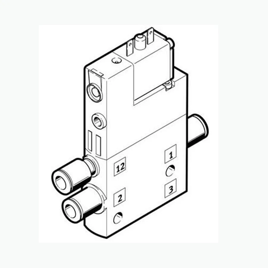 Festo Festo CPE14-M1BH-3GLS-QS-6 Solenoid Valve 14mm 196889 — product photo