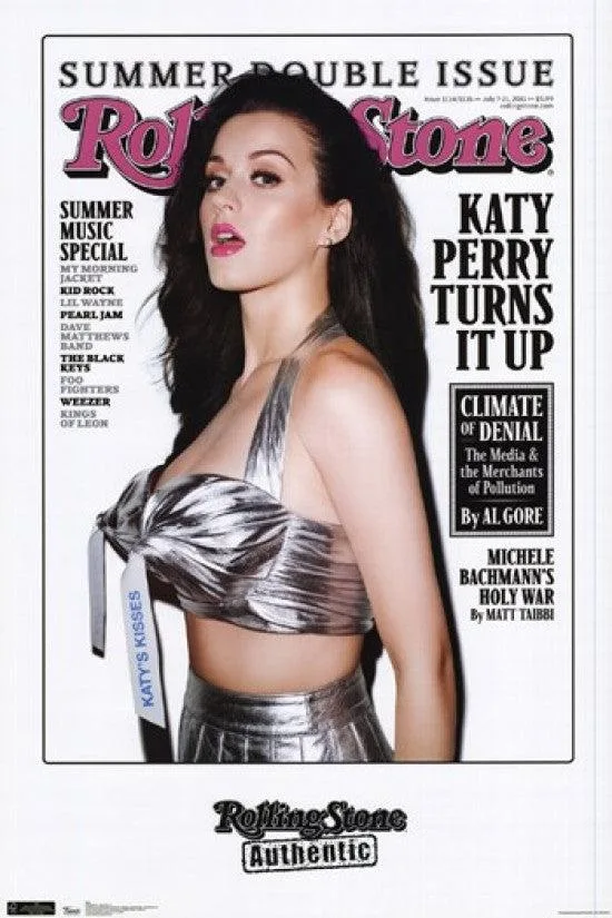 Katy Perry Rolling Stone poster print 24 by 36 inches on heavy stock paper