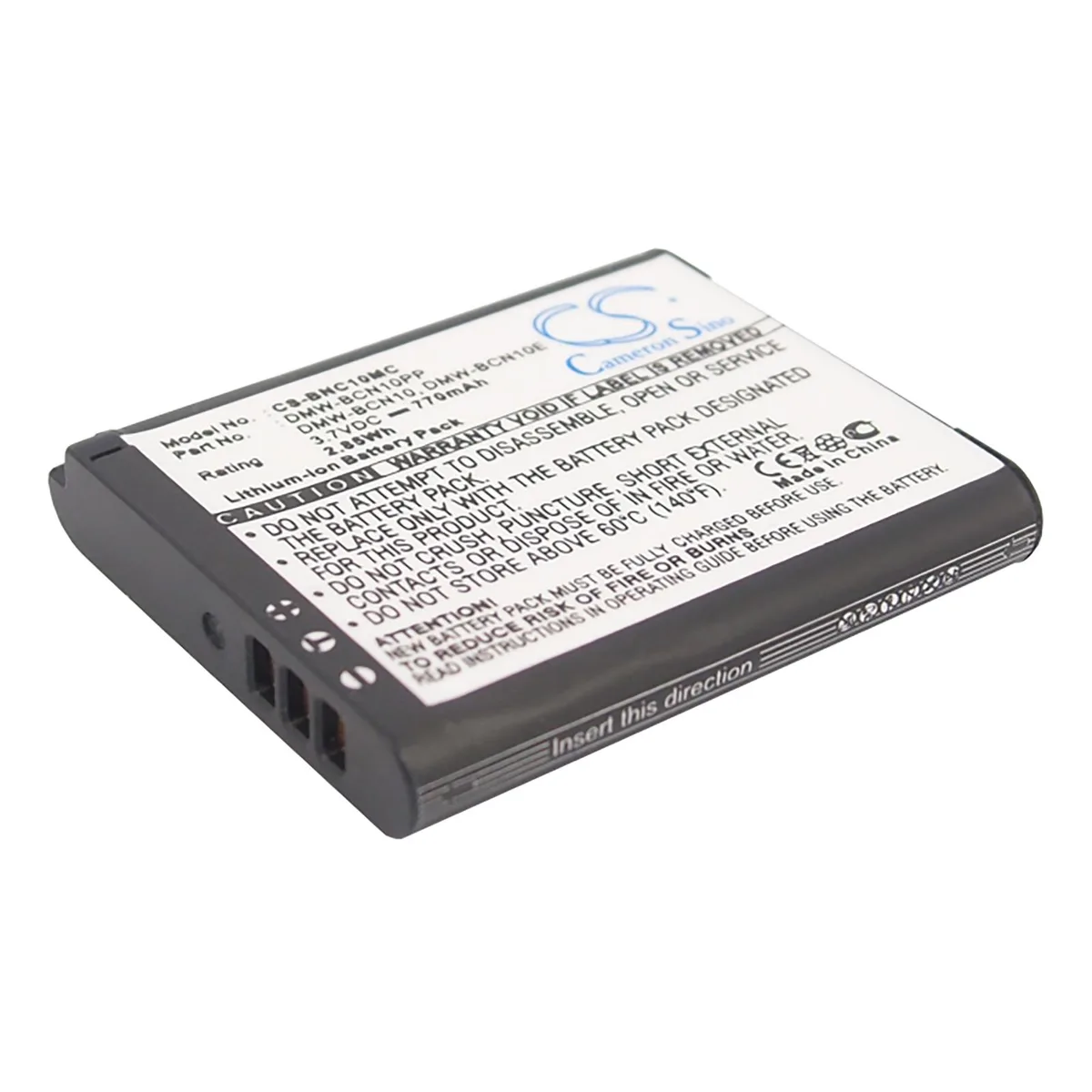 Cameron &amp; Co Cameron &amp; Co DS-CS-BNC10MC camera battery 770mAh — product photo
