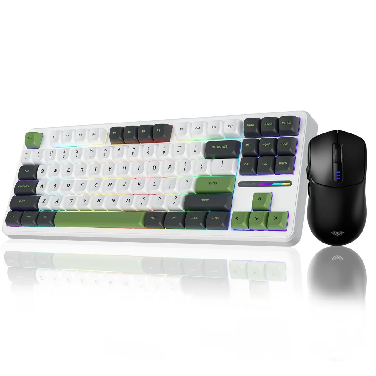 AULA AULA F87 75% Wireless Gaming Keyboard Black — product photo