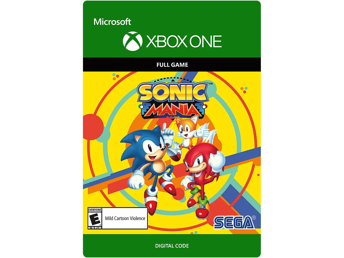 Sega Sega G3Q-00393 Sonic Mania downloadable game — product photo