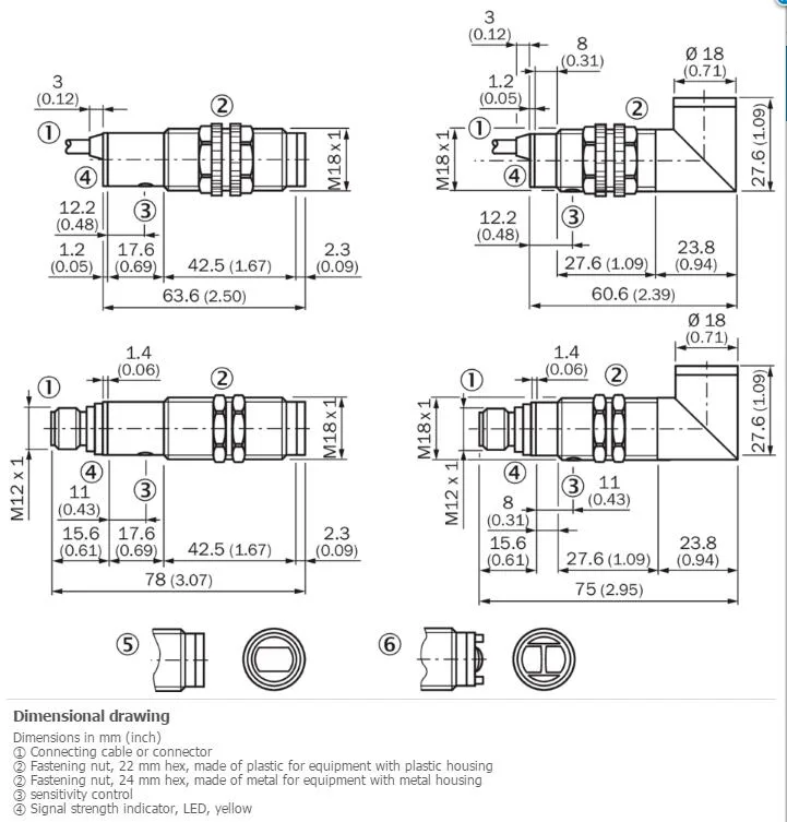 Sick Sick VTE18-3F4612 photoelectric proximity sensor PNP electrician tool — product photo