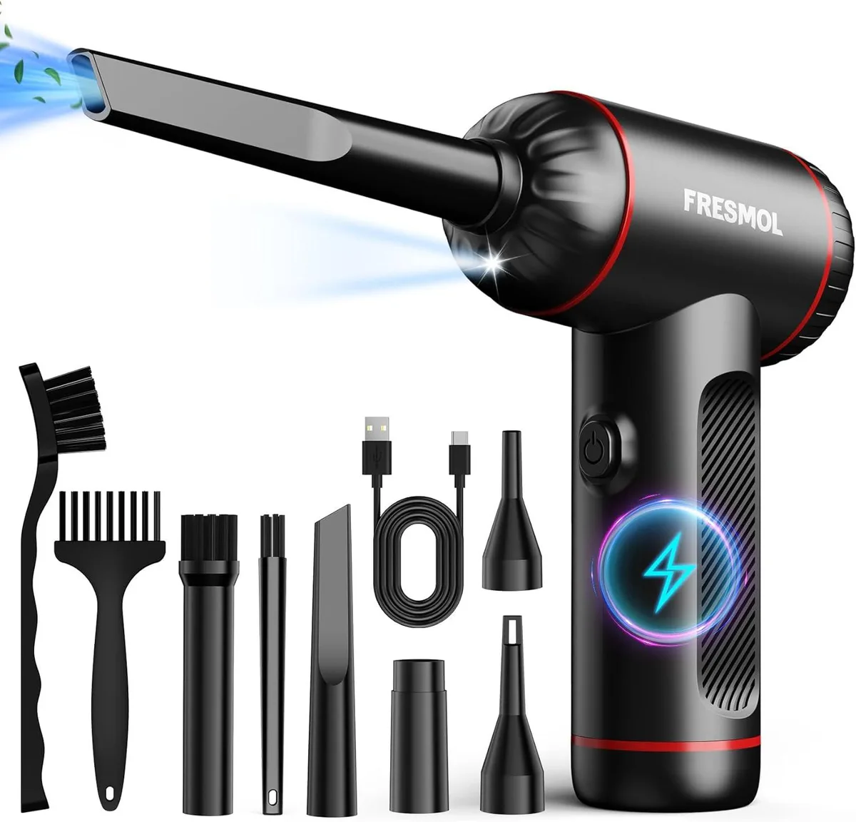 lelisten lelisten Compressed Air Duster 3 Gear 100000RPM accessory — product photo