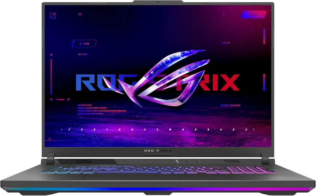 ASUS ASUS ROG Strix G18 gaming laptop 18" WQXGA 240Hz Ryzen 9 8940HX RTX 5070 64GB 2TB — product photo