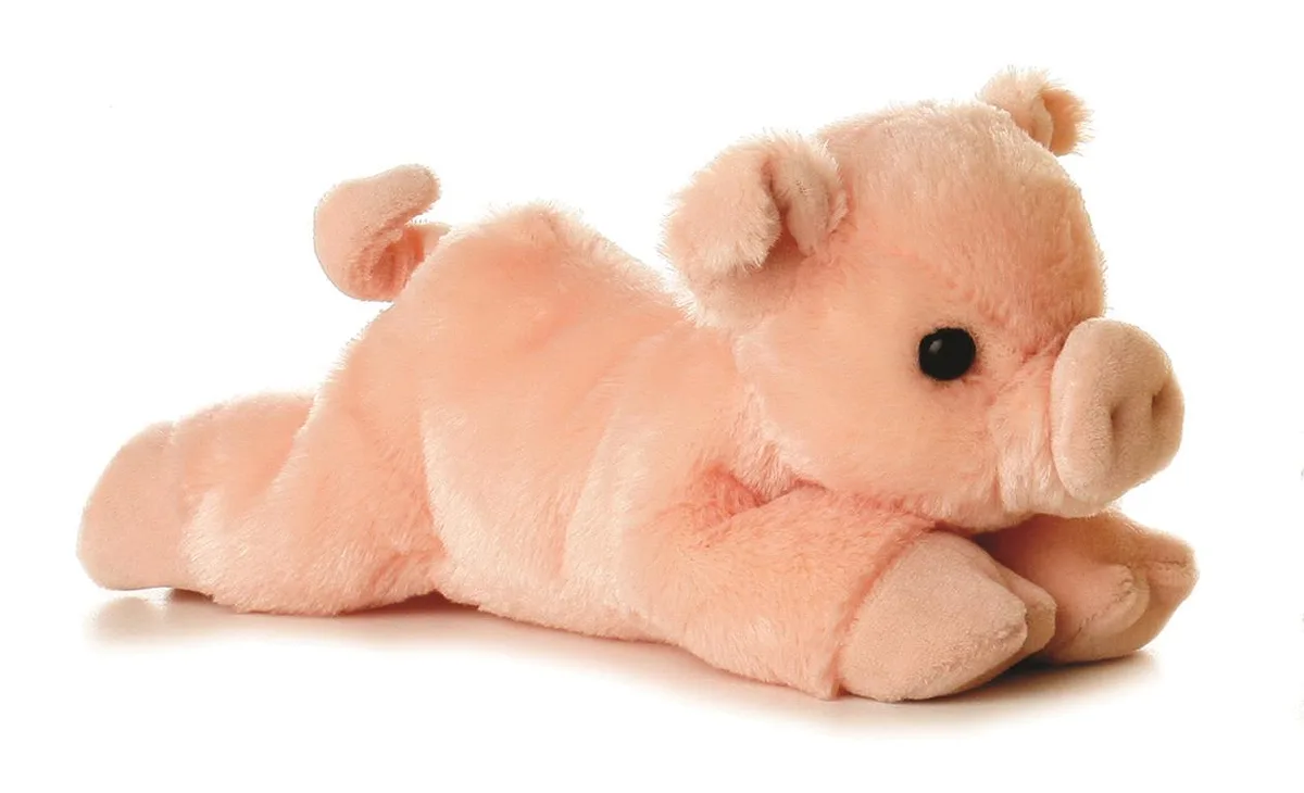 Aurora World, Inc. Aurora World Small Pink Mini Flopsie 8" Percy Stuffed Animal — product photo