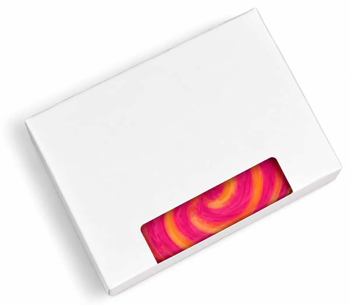 White Top Window Soap Boxes 50 Pack Bath Hardware — product photo