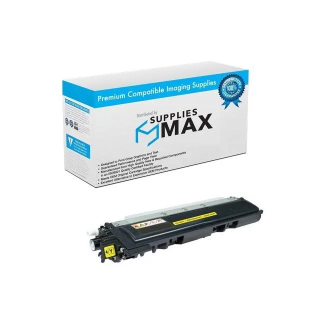 SuppliesMax SuppliesMax TN-210Y Yellow Toner Cartridge 1400 Pages — product photo