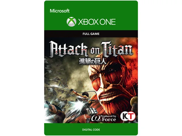 KOEI TECMO AMERICA CORP. KOEI TECMO AMERICA CORP. G3Q-00179 Attack on Titan Xbox One downloadable game — product photo