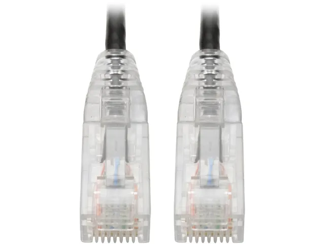 Tripp Lite Tripp Lite N201-S02-BK Cat6 Slim Gigabit Ethernet Cable 2ft Black — product photo