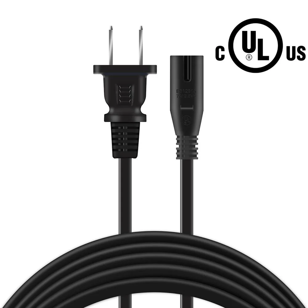 ABLEGRID ABLEGRID 6ft 2-Pin Figure 8 Power Cord for Canon PIXMA iP2600 — product photo