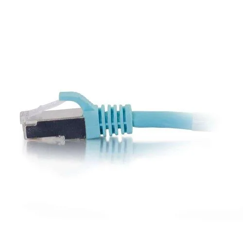Cables To Go Cables To Go 00749 Cat6a network ethernet cable 10 ft aqua shielded — product photo