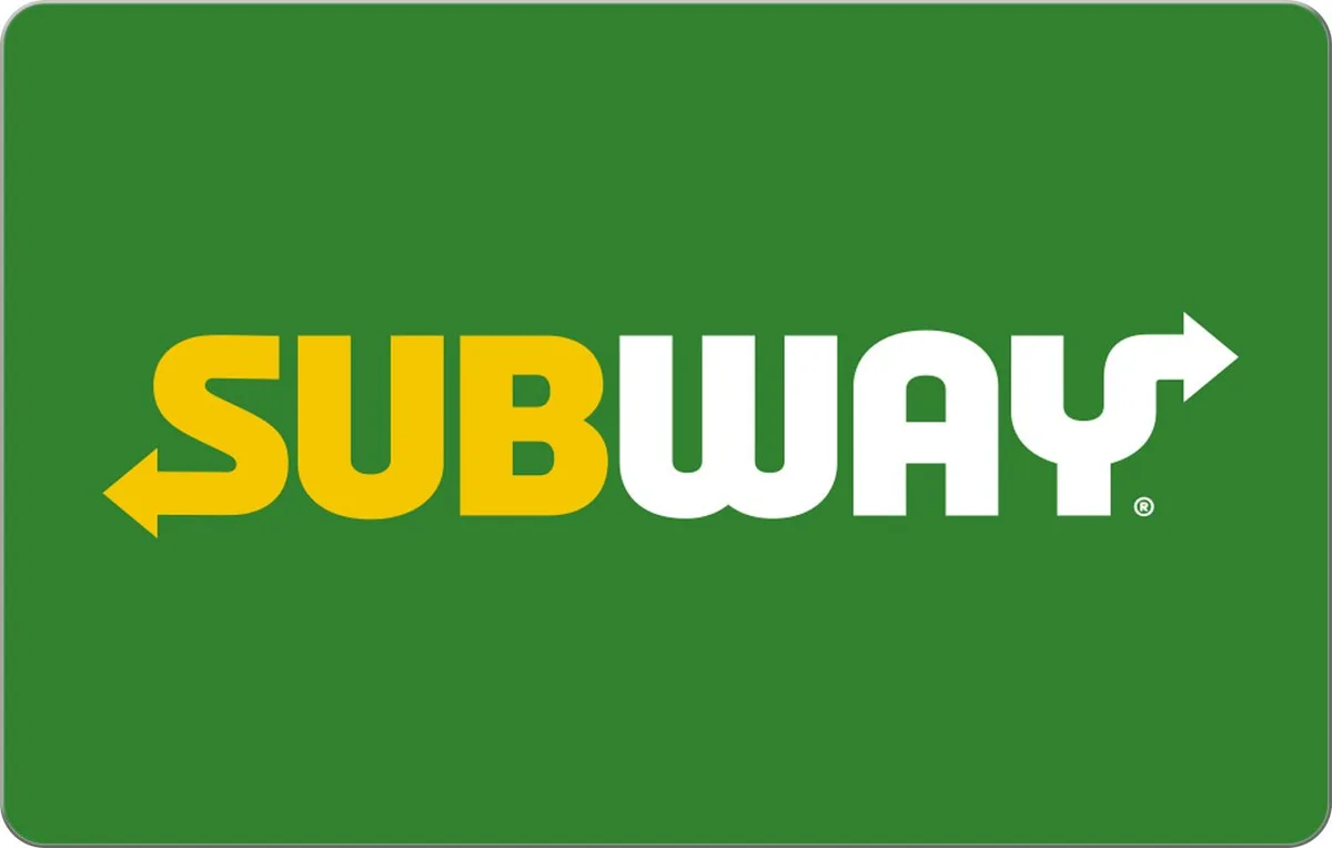 Subway Subway SBW500 $5.00 Restaurant Gift Card — product photo