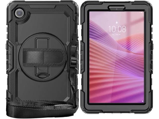 Manw Manw Protective Case for Len-ovo Tab One 8.7 inch/K9 TB305FU (2025) Black — product photo