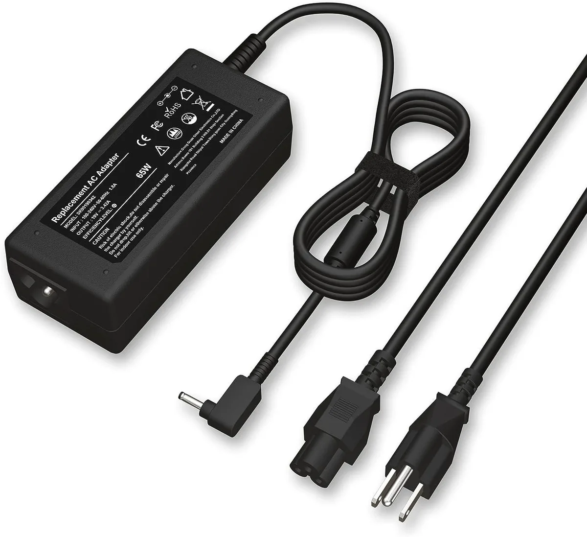 myVolts myVolts 19V 3.42A 65W AC Adapter 3.0*1.1mm for Acer Chromebook — product photo