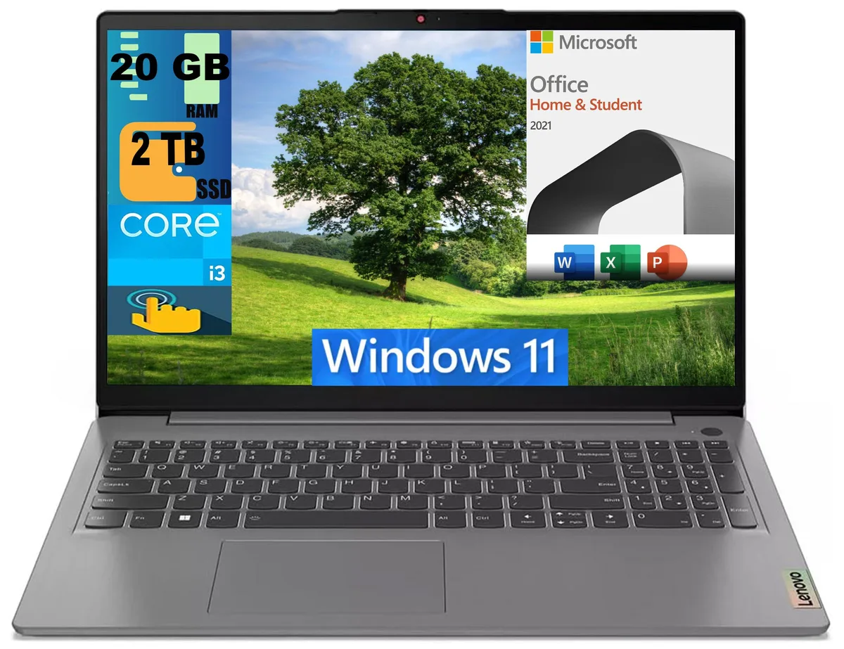 Lenovo Lenovo Ideapad 1i 15 laptop 15.6 FHD Touch i3-1215U 20GB 2TB — product photo
