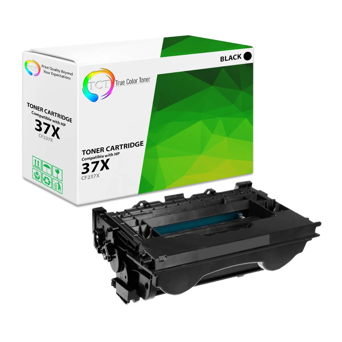 True Color Toner True Color Toner CF237X 37X High Yield Black Toner Cartridge 25000 Pages — product photo