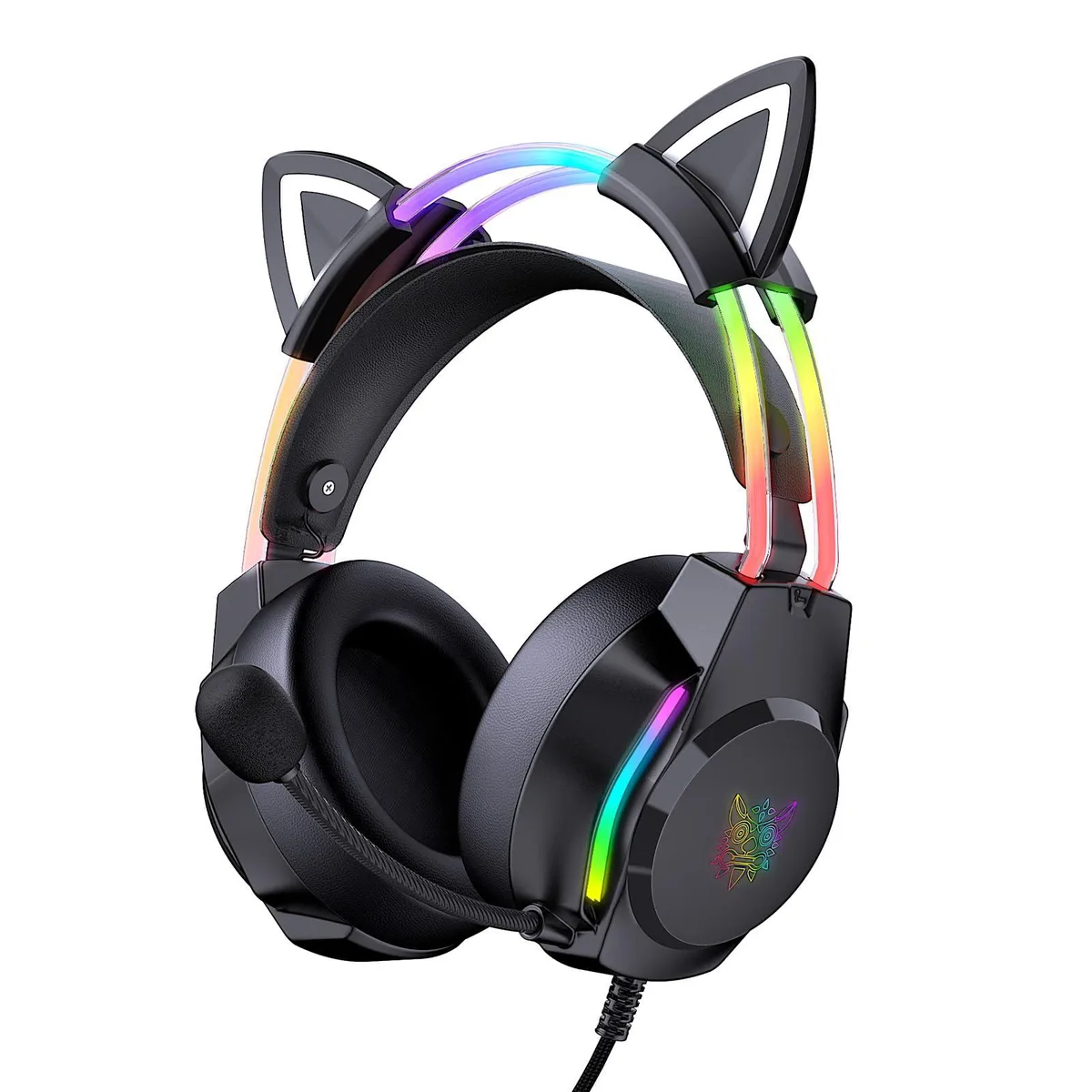  ONITOON X26 Cat Ear Headphones 50mm 3.5mm 356g — product photo