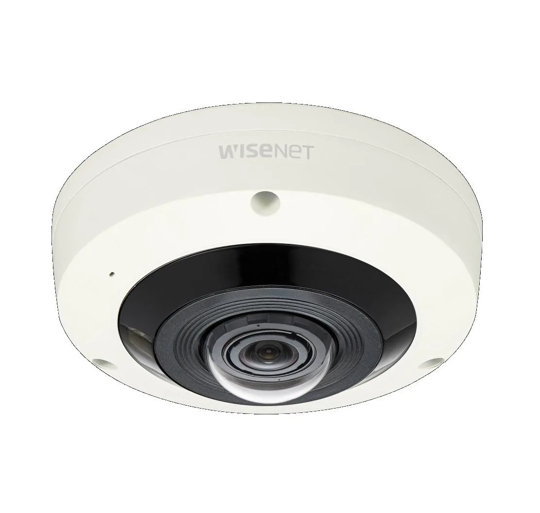 Hanwha Techwin Hanwha Techwin XNF-8010RV 6MP 1.6mm outdoor fisheye surveillance security system — product photo