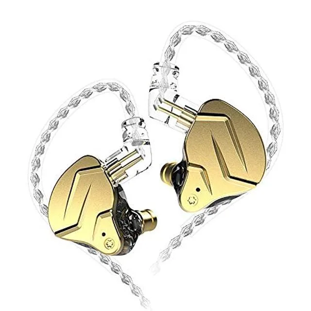 Barbie Barbie KZ ZSN PRO X 1BA 1DD Hybrid Earphone Golden — product photo