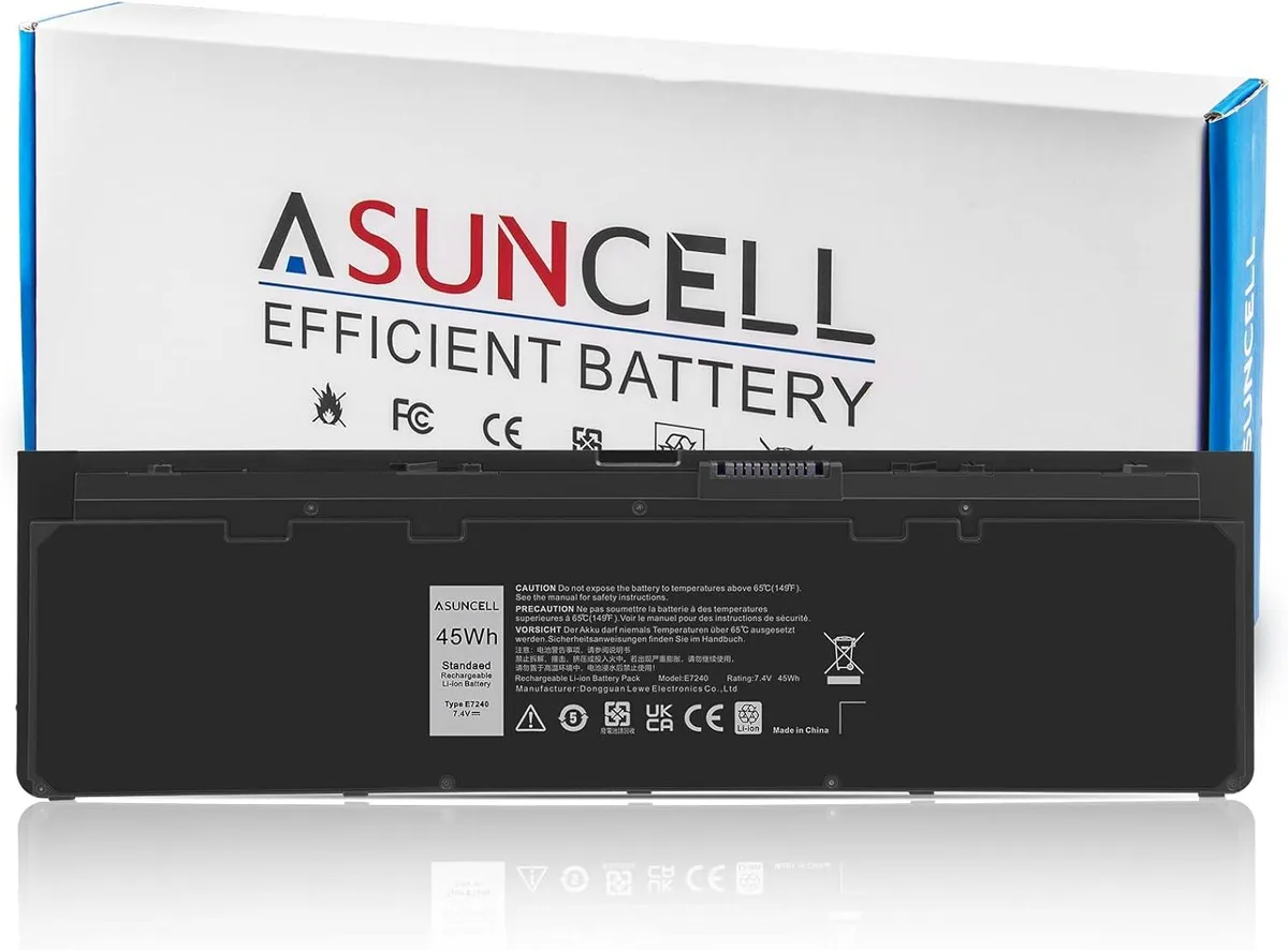 TAURKENAM TAURKENAM laptop battery Dell Latitude 12 7000 E7240 E7250 45Wh 7.4V — product photo