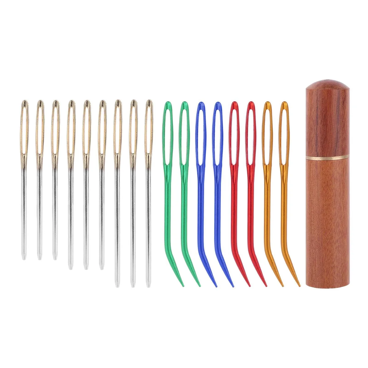  LUTER A19689 17pcs Needle Art Kit Blue .03kg 2.76in — product photo