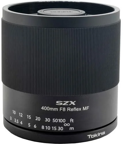Tokina Tokina SZX 400mm f/8 Reflex MF camera lens for Nikon Z — product photo